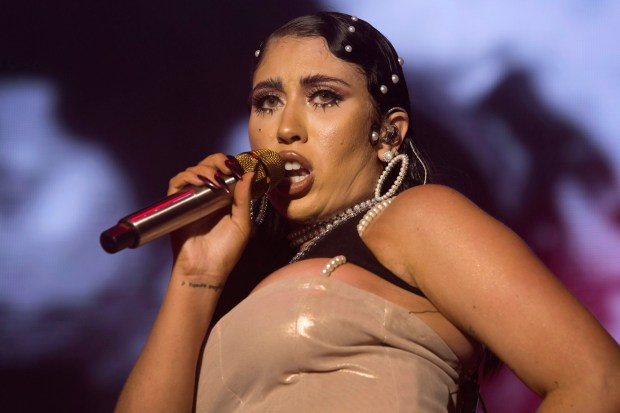 Kali Uchis will perform at Yaamava' Resort & Casino on Sunday, Oct. 1. (File photo by Drew A. Kelley, Contributing Photographer)