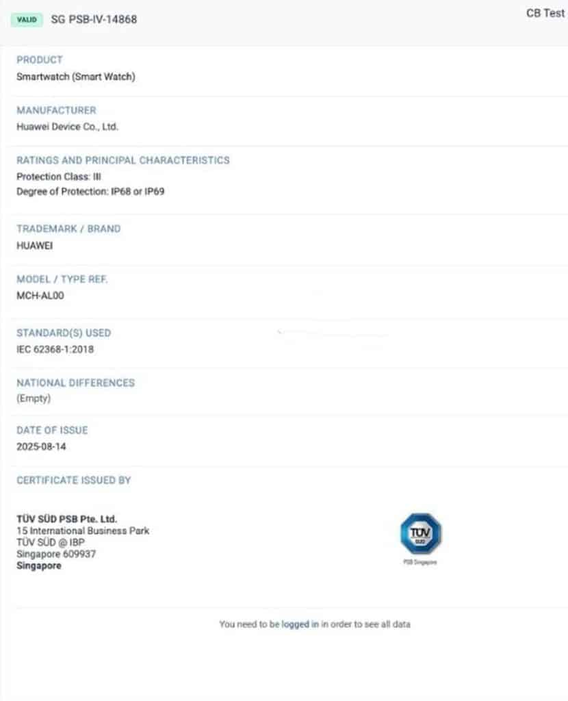 Huawei Watch Ultimate 2 SIRIM