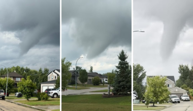 Funnel clouds, golf ball-sized hail reported in Manitoba: ECCC - CTV News