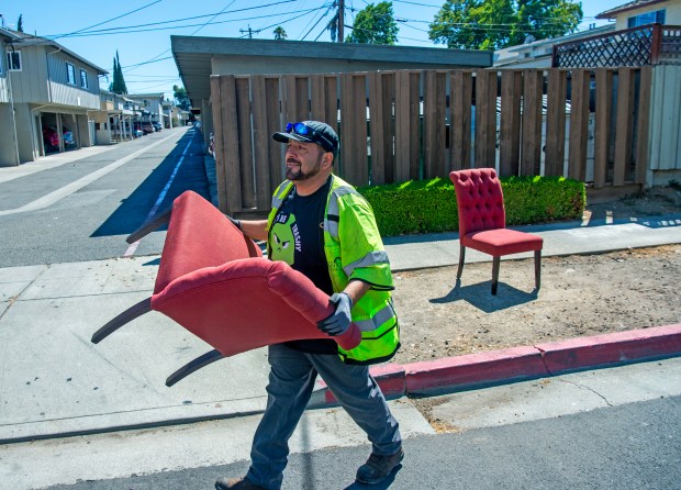 Javier Valencia, a Maintenance Worker 2 for the City of...