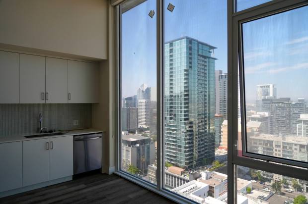 View from a penthouse studio at Ancora. (Alejandro Tamayo /...