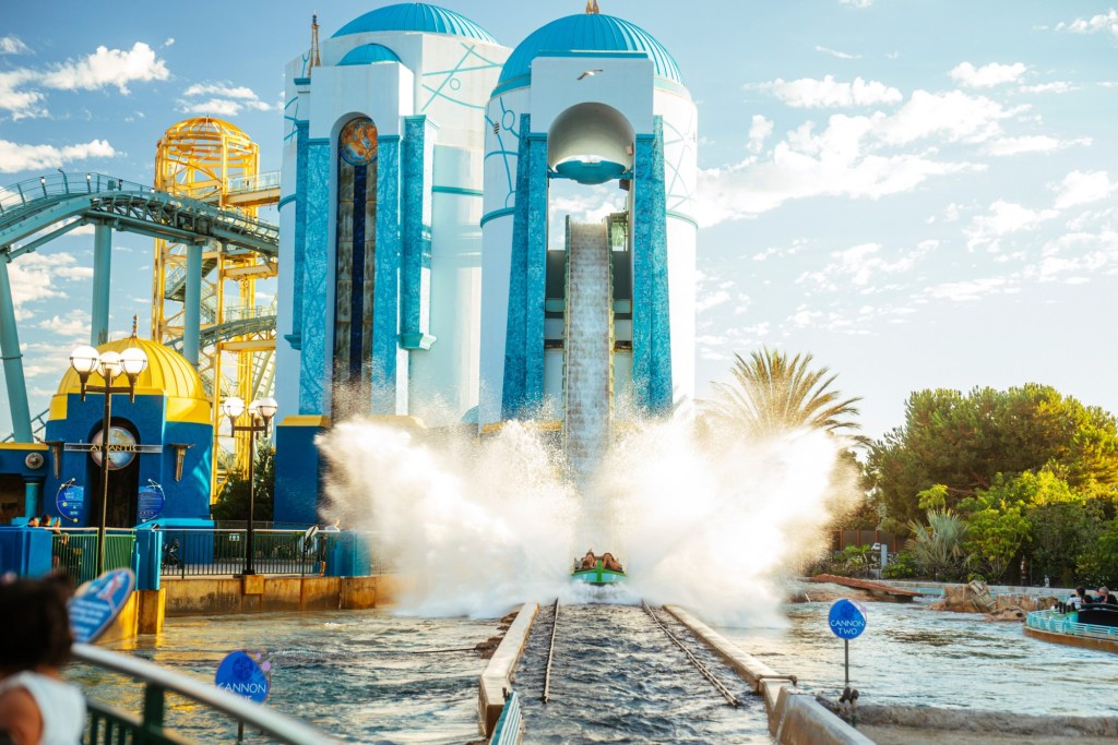 SeaWorld San Diego adds Kraken attack to Atlantis water coaster – Orange County Register