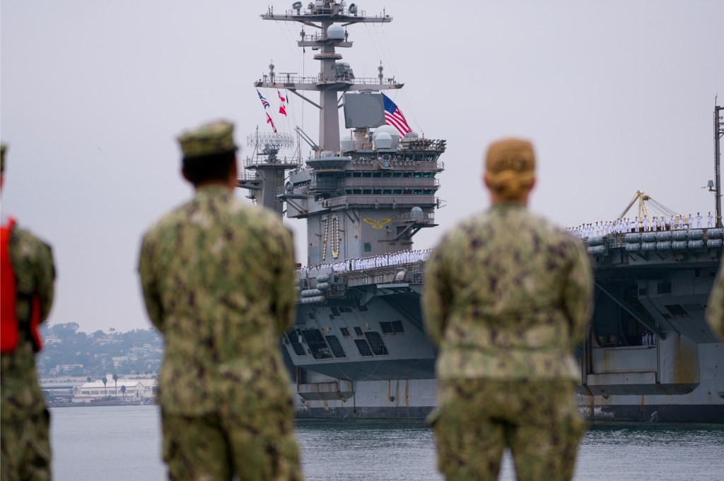 USS Carl Vinson returns – San Diego Union-Tribune