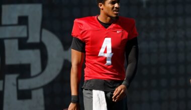 Michigan transfer Jayden Denegal named Aztecs' starting quarterback