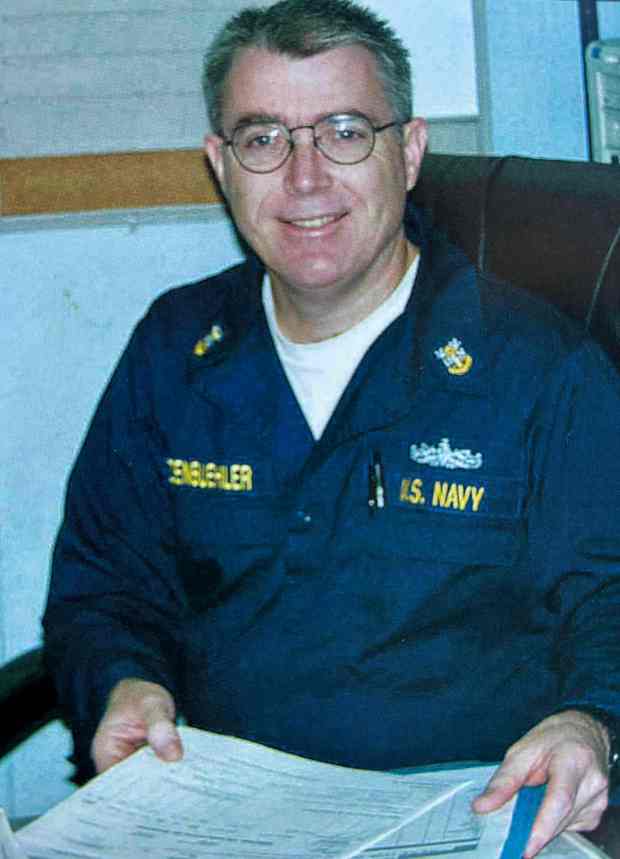 On a visit to San Diego in 1978, Dave Hatzenbuehler looked out at San Diego Bay and saw a 721-foot cruiser so sleek and powerful he knew in an instant he would join the Navy and try to get on one of the great battle wagons of the day which he did. (Dave Hatzenbuehler)