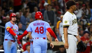 Randy Vásquez, Padres bullpen stumble in loss to Cardina