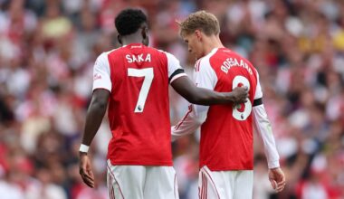 Arteta issues Odegaard and Saka updates amid double Arsenal injury scare - London Evening Standard