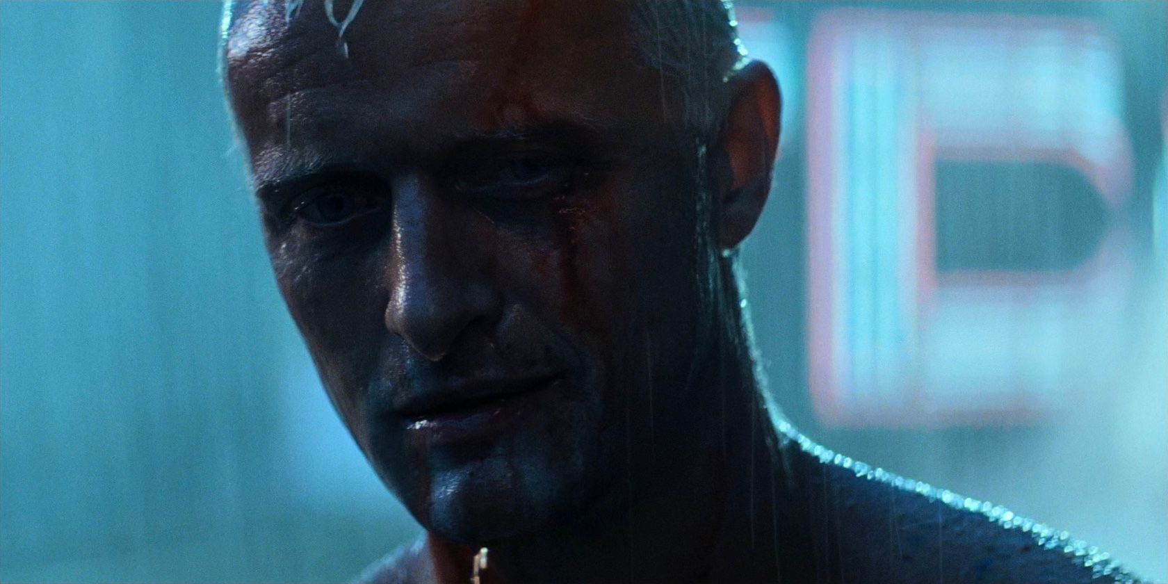 Roy Batty delivers his iconic monologue in Blade Runner.