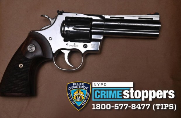 Gun that was recovered by NYPD that were used in the Park Ave. shooting. (NYPD) 