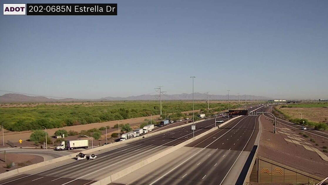 Crash on Loop 202 (AZ511 photo)...