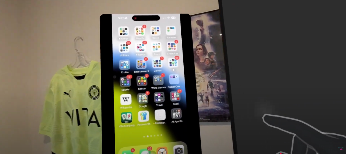Spatial Phone Lets You Use Your iPhone Or Android While Immersed On Quest