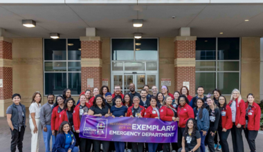 Houston Methodist West Emergency Department Awarded for Excellence in Patient Care
