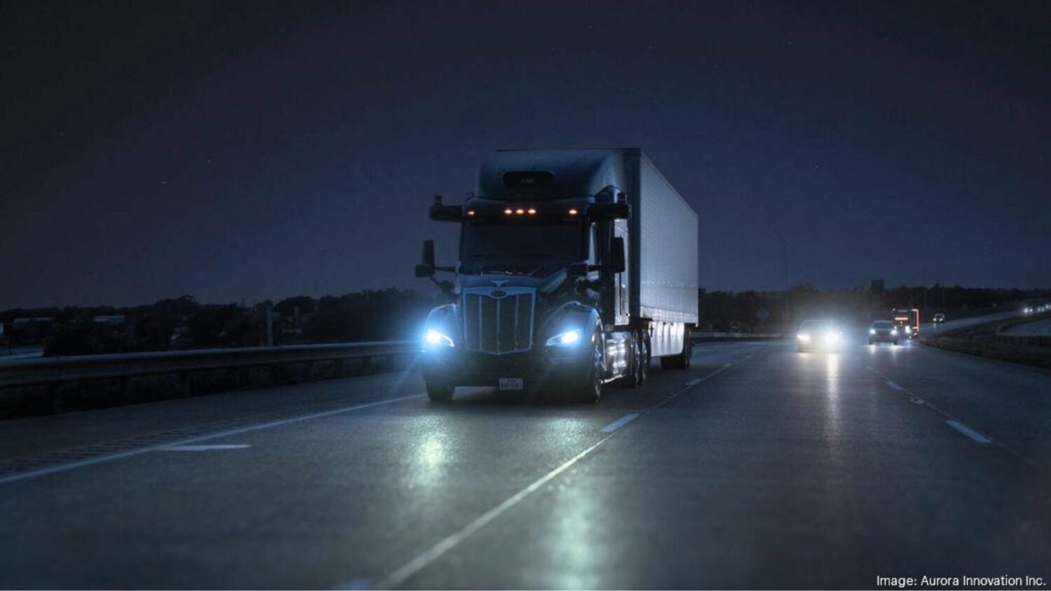 Aurora Innovation Inc. has started nighttime driverless operations and has opened a terminal in Pho...