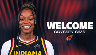 Indiana Fever Sign Guard Odyssey Sims