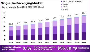 Single Use Packaging Market Size Analysis Bar Graph