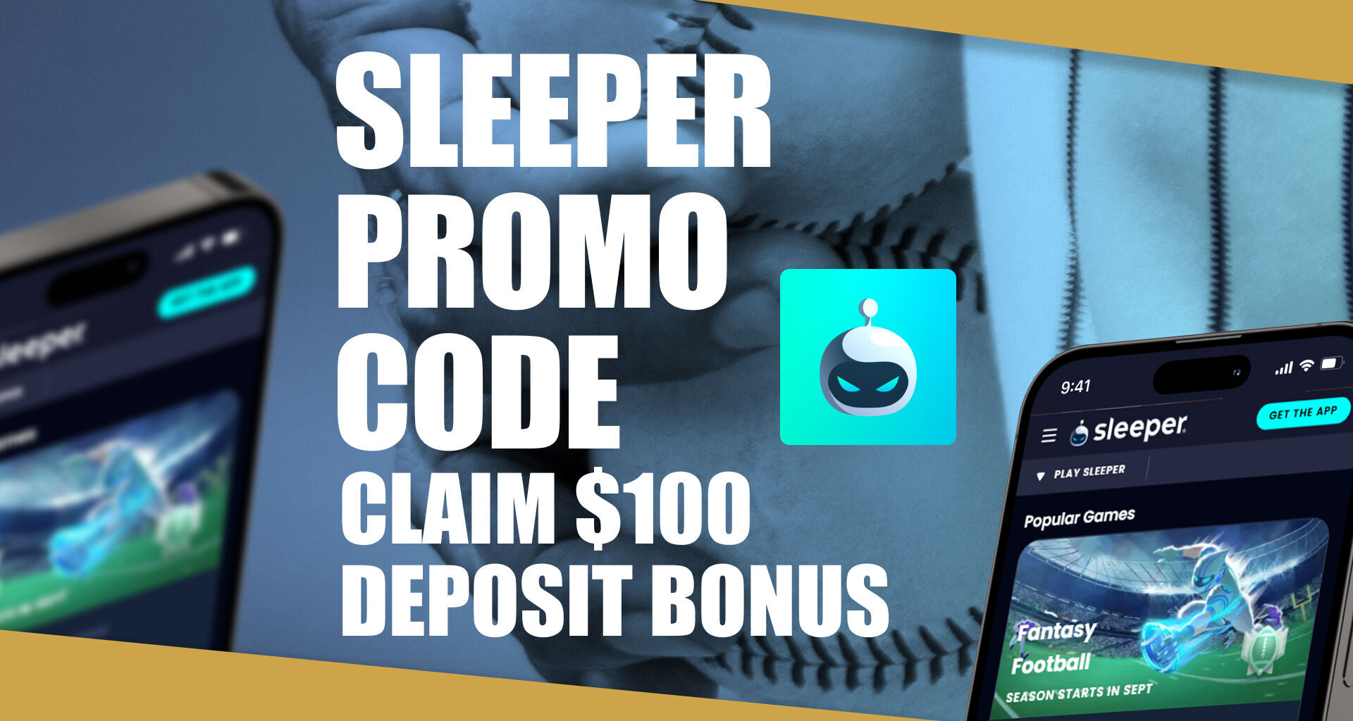 Sleeper Promo Code WTOP: Get $100 in Bonus for MLB, WNBA, CFB