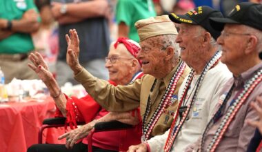 WWII veteran, 109, among close to 50 at nation's largest 'Spirit of '45' event, in SD