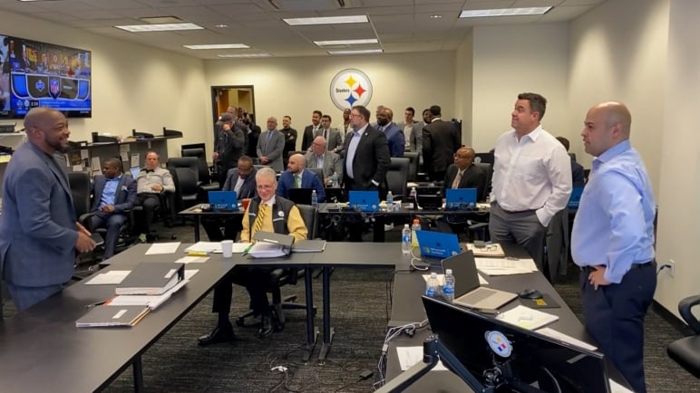Steelers Draft trade hire analytics