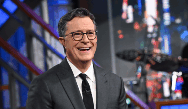 Stephen Colbert on 'The Late Show.'
