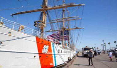 Coast Guard tall ship Eagle will be open for public tours this weekend in San Diego – San Diego Union-Tribune