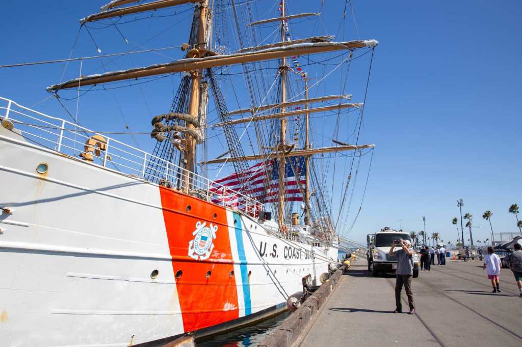 Coast Guard tall ship Eagle will be open for public tours this weekend in San Diego – San Diego Union-Tribune
