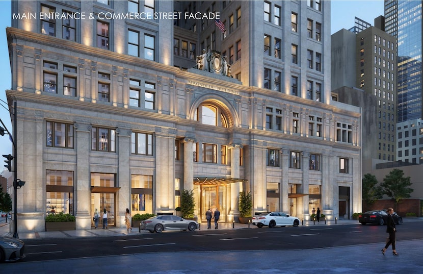 A rendering of new plans for the Magnolia