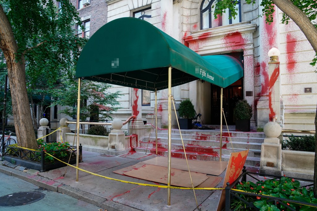 Pro-Palestine protester splatters paint at NY Times editor's home
