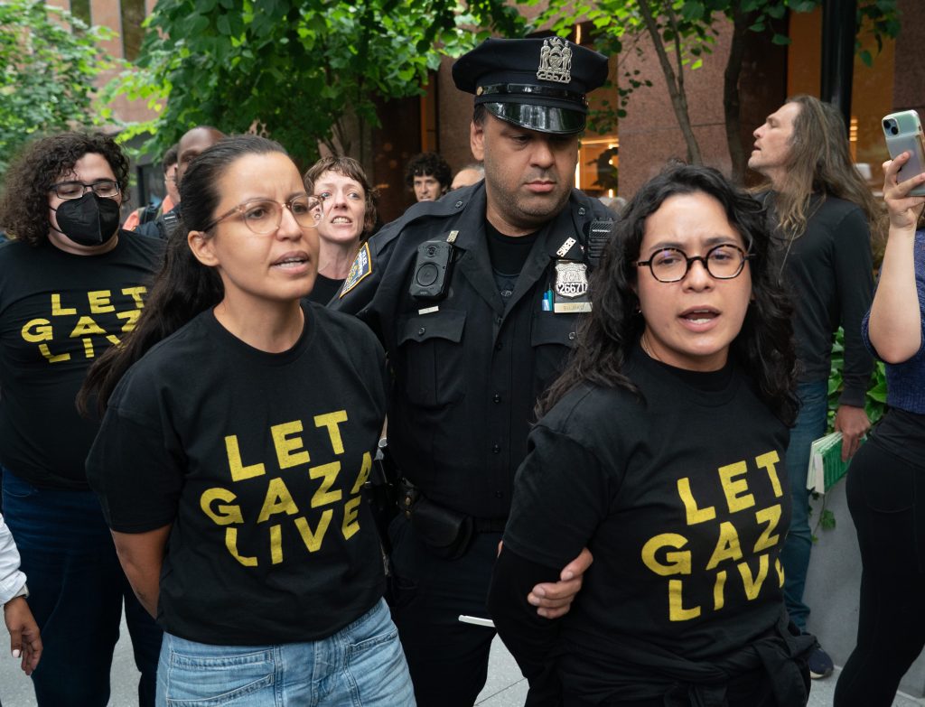 NYC lawmakers arrested at pro-Palestinian protest at offices of Sens. Schumer, Gillibrand