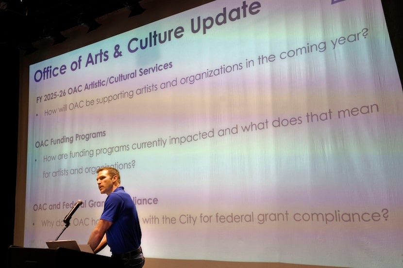 Glenn Ayars, assistant director of programming and engagement at the Office of Arts and...