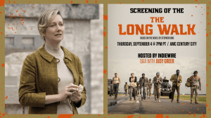 Join Judy Greer and IndieWire for 'The Long Walk' on September 4 in Los Angeles