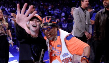 Timothée Chalamet and Spike Lee