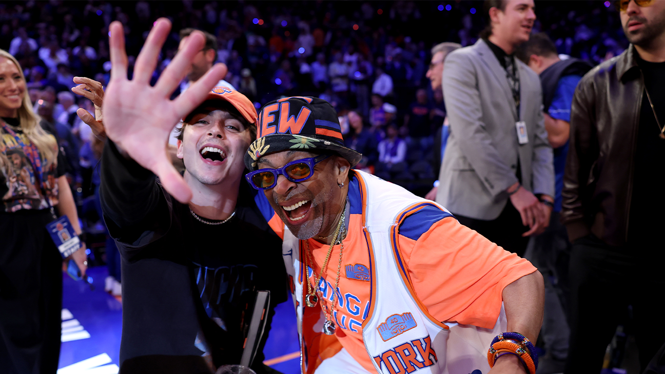 Timothée Chalamet and Spike Lee