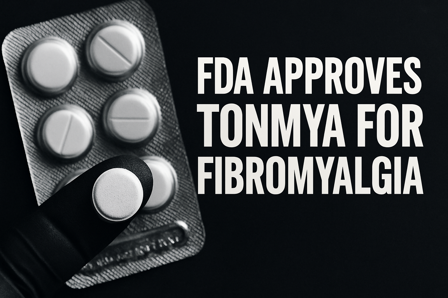 FDA Approves Tonix's Tonmya for Fibromyalgia, First New Drug in 15 Years