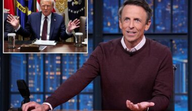 Trump slams NBC for extending late night host Seth Meyers' contract