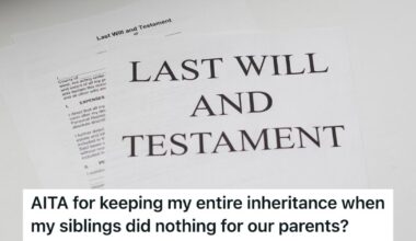 Pages of last will and testament