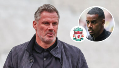 Liverpool: Carragher excludes Isak as he names next five Reds signings