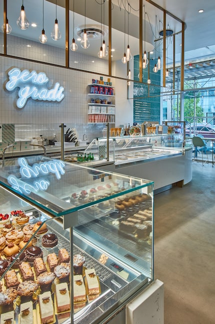 Zero Gradi served sweets in three Dallas-Fort Worth locations.