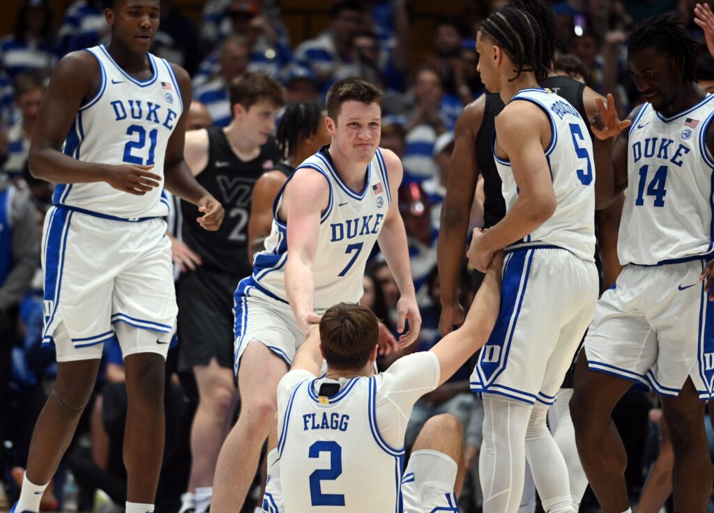 Duke white jerseys