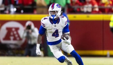 Bills, James Cook agree to 4-year, $48 million contract extension: Source