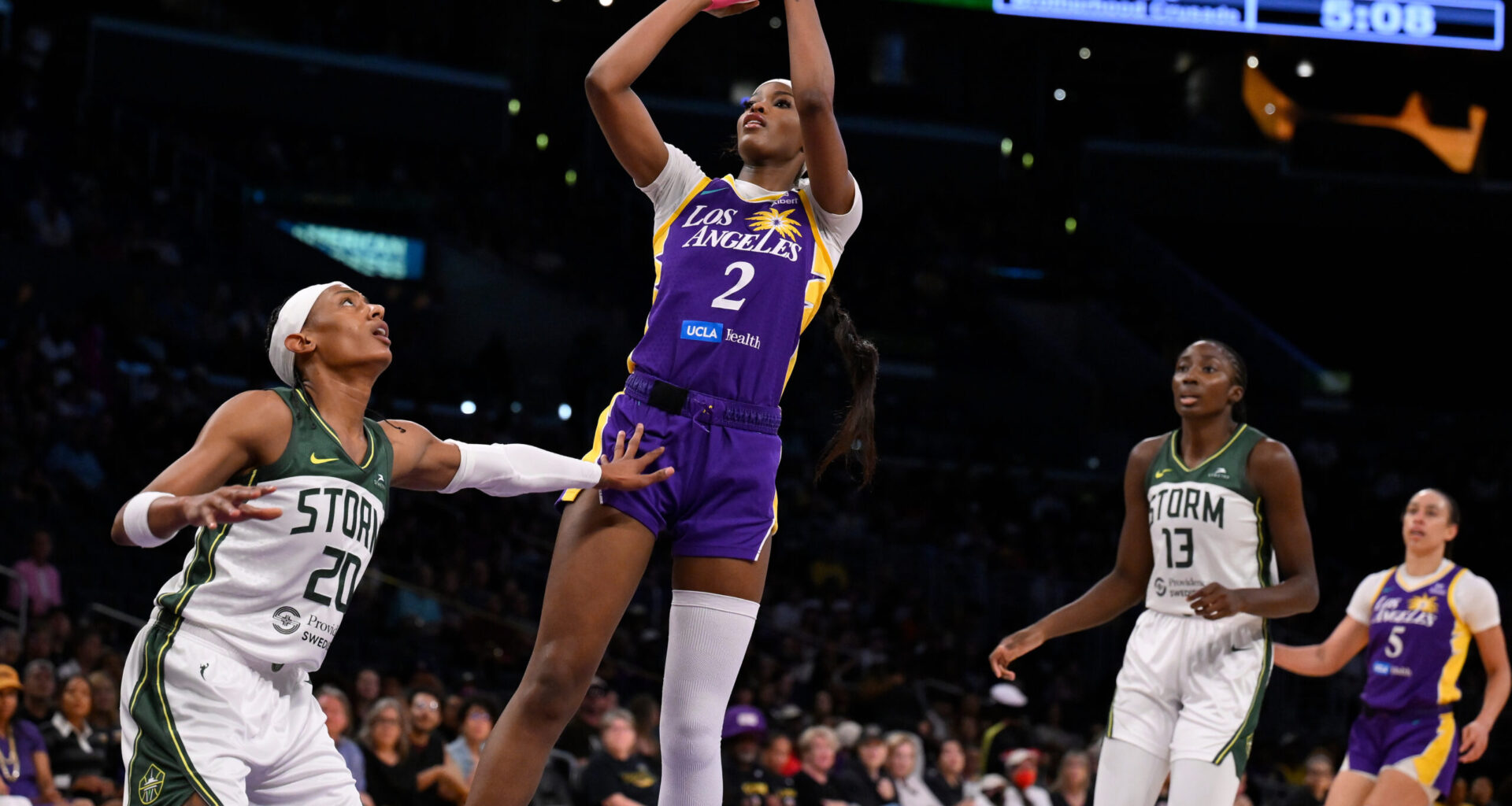 Rickea Jackson's offensive impact is crucial to Sparks' success