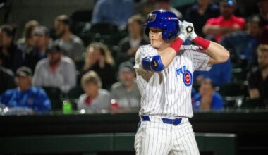 Cubs call up outfield prospect Owen Caissie ahead of series finale
