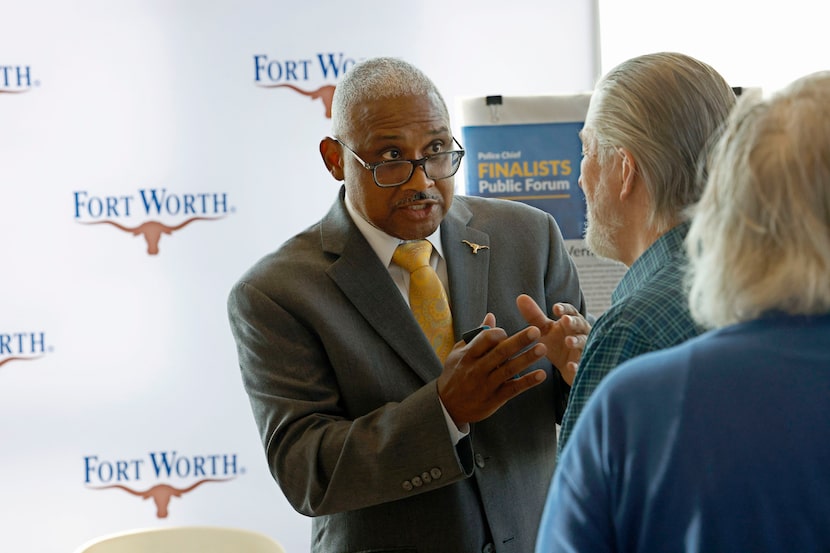 Vernon Hale, a former Dallas deputy chief who now works as an assistant chief in Prince...