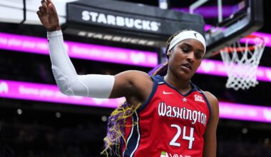Aaliyah Edwards was the sixth overall pick in the 2024 WNBA Draft by the Washington Mystics.