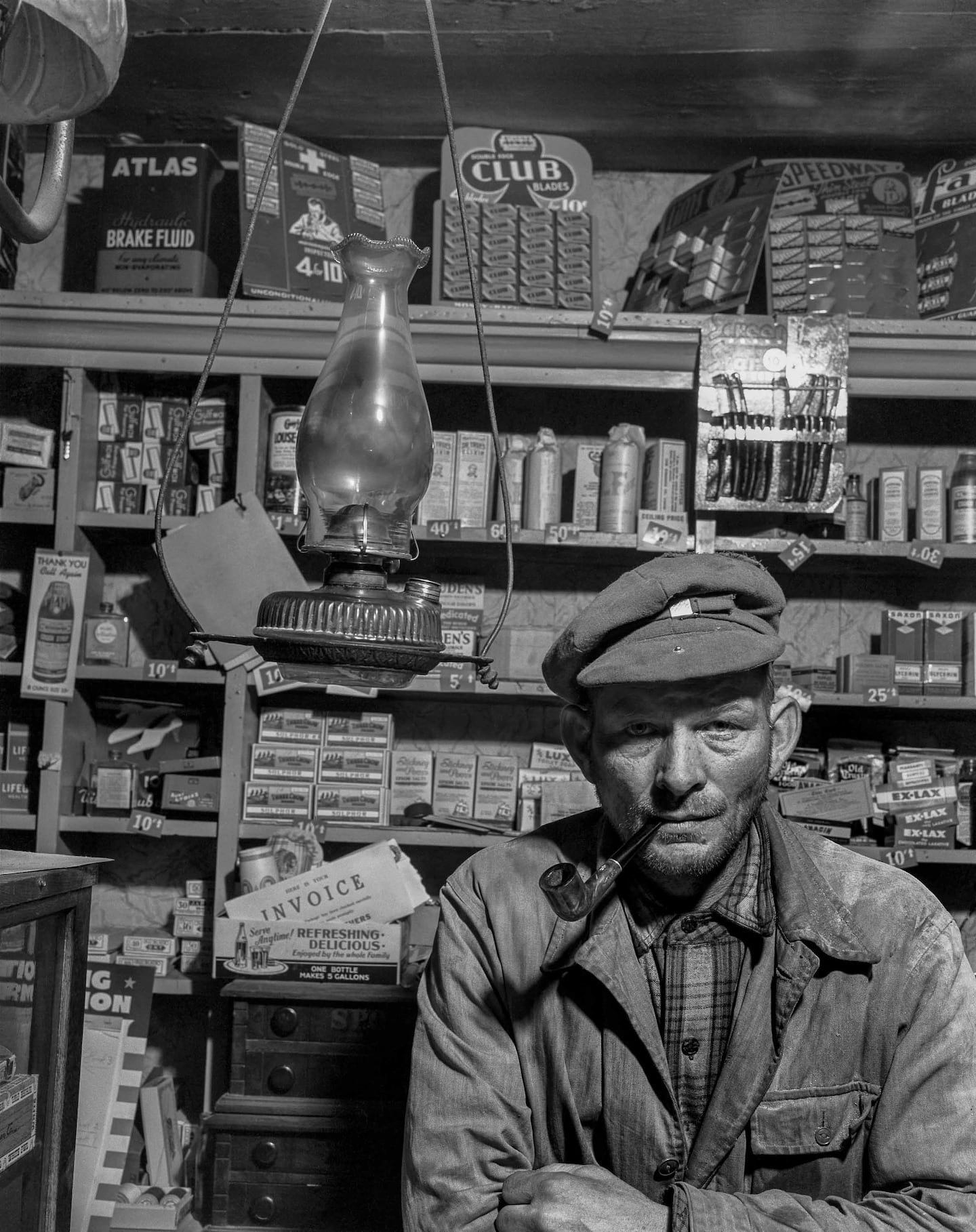Gordon Parks, "Herklas Brown, Somerville, Maine," 1944.