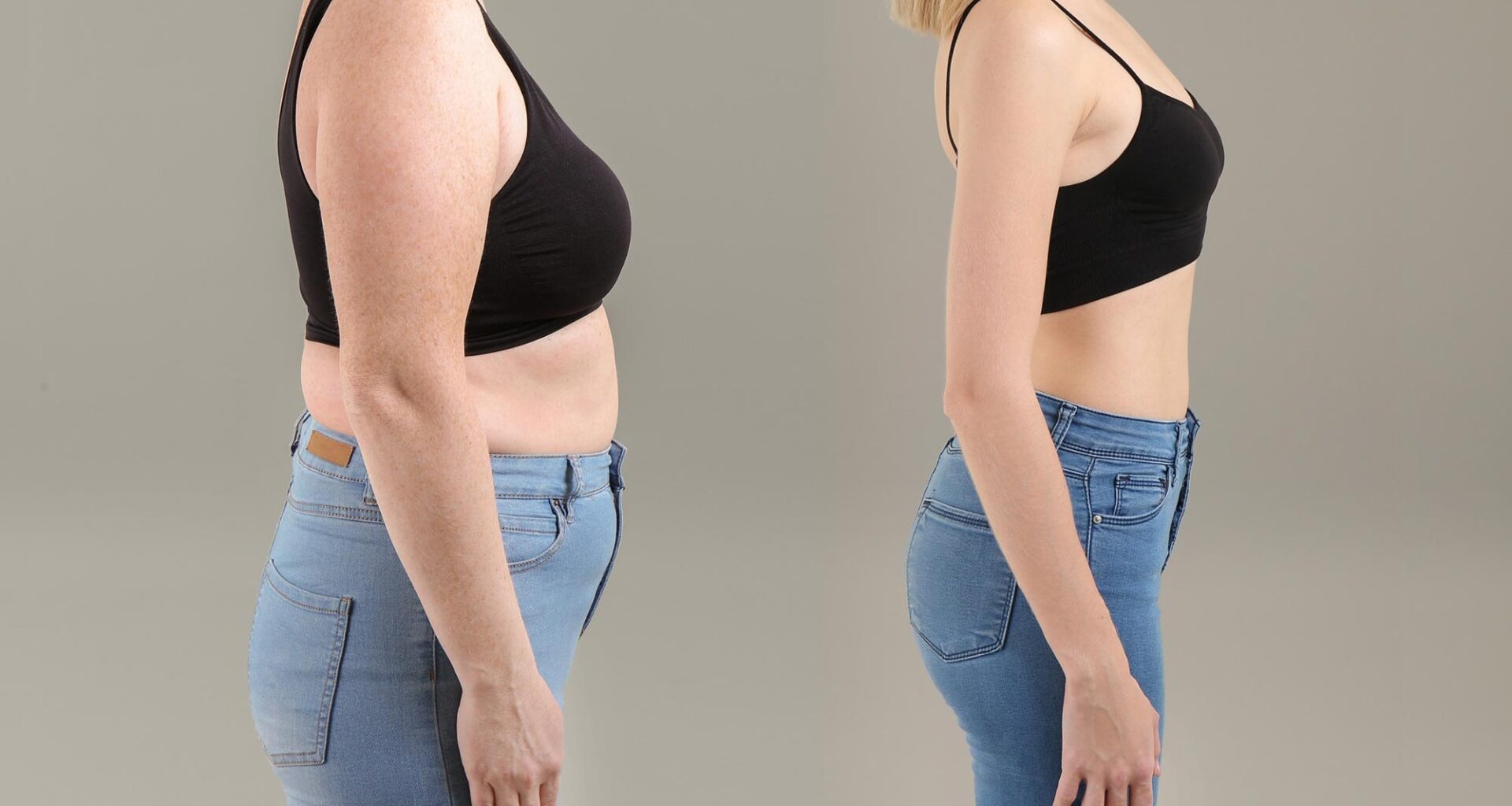 Weight Loss Concept Before and After