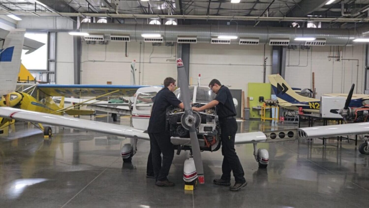 One metro Phoenix trade school is doing its part to address the nation’s severe shortage of aircr...