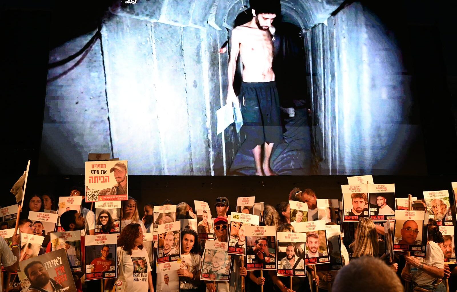 Holocaust survivors say latest hostage videos recall their condition in the camps