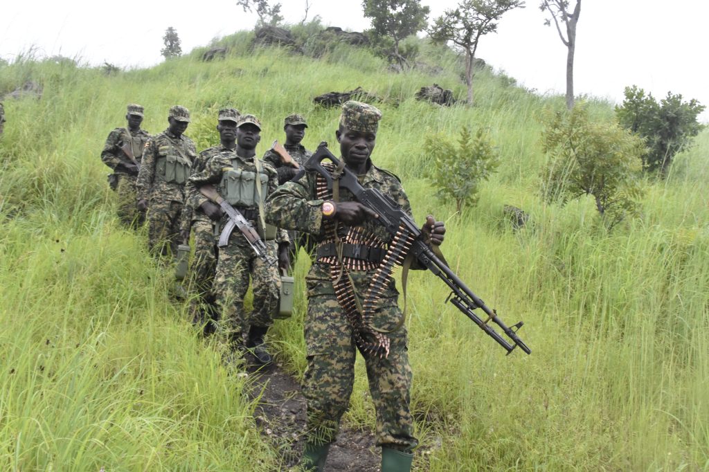UPDF Battle Group in South Sudan conducts rigorous physical exercise