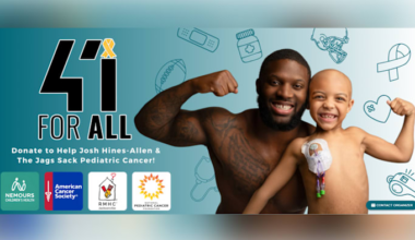 Jaguars star Josh Hines-Allen celebrates son beating cancer, announces fundraising for cancer nonprofits