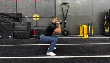 man doing exercise in the gym